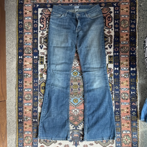 Vintage low rise Calvin Klein Y2K Flare Jeans - Picture 5 of 6